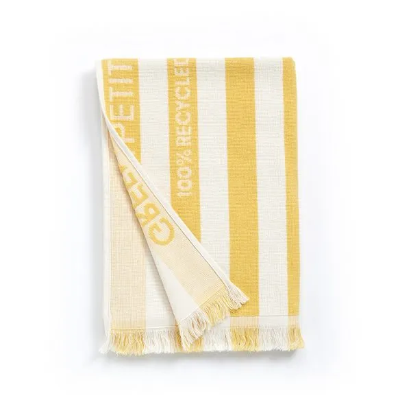 Yellow Bath Towel -  Delmor FIT Ochre