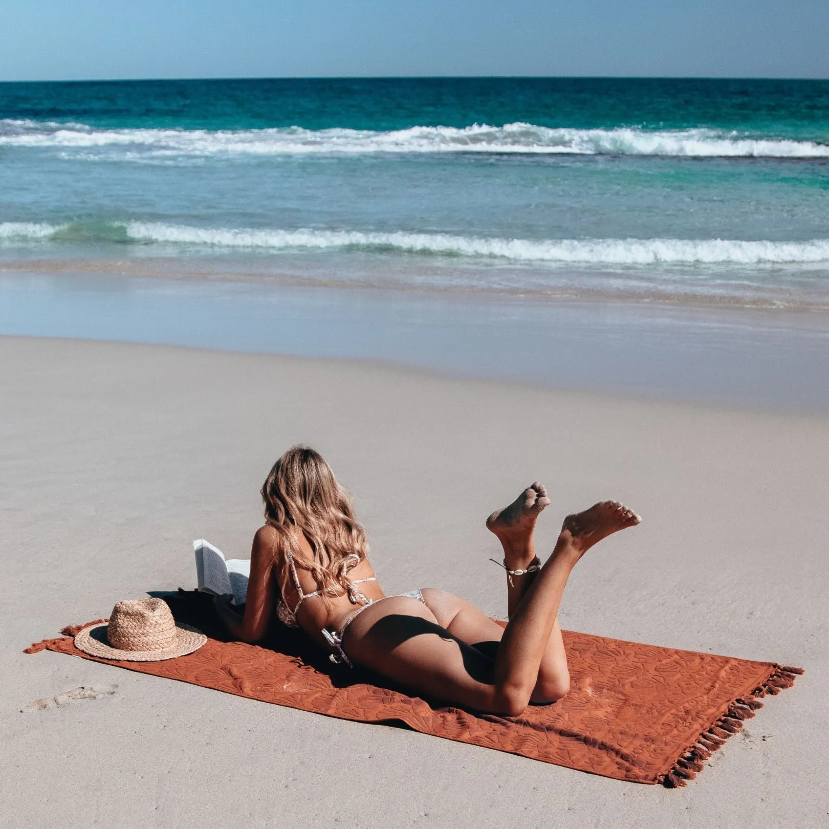 Zali Spice Beach Towel