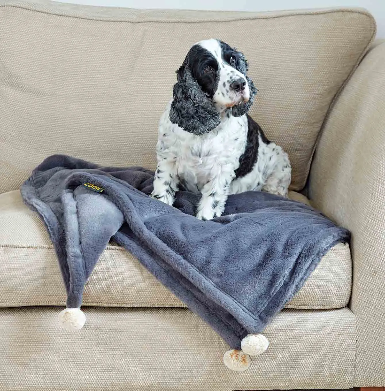 Zoon Head In The Clouds Velour Comforter